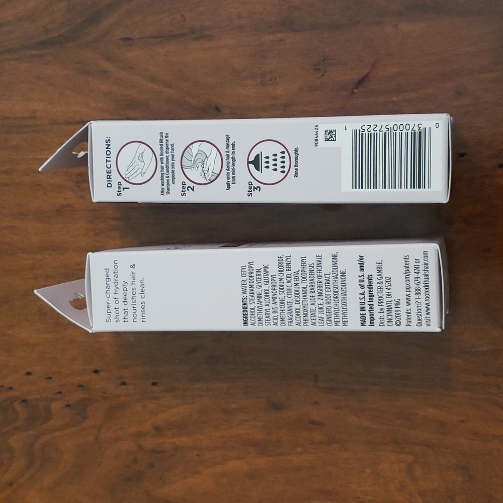 Rooted deep concentrate set of 2 sealed in box - Picture 2 of 2